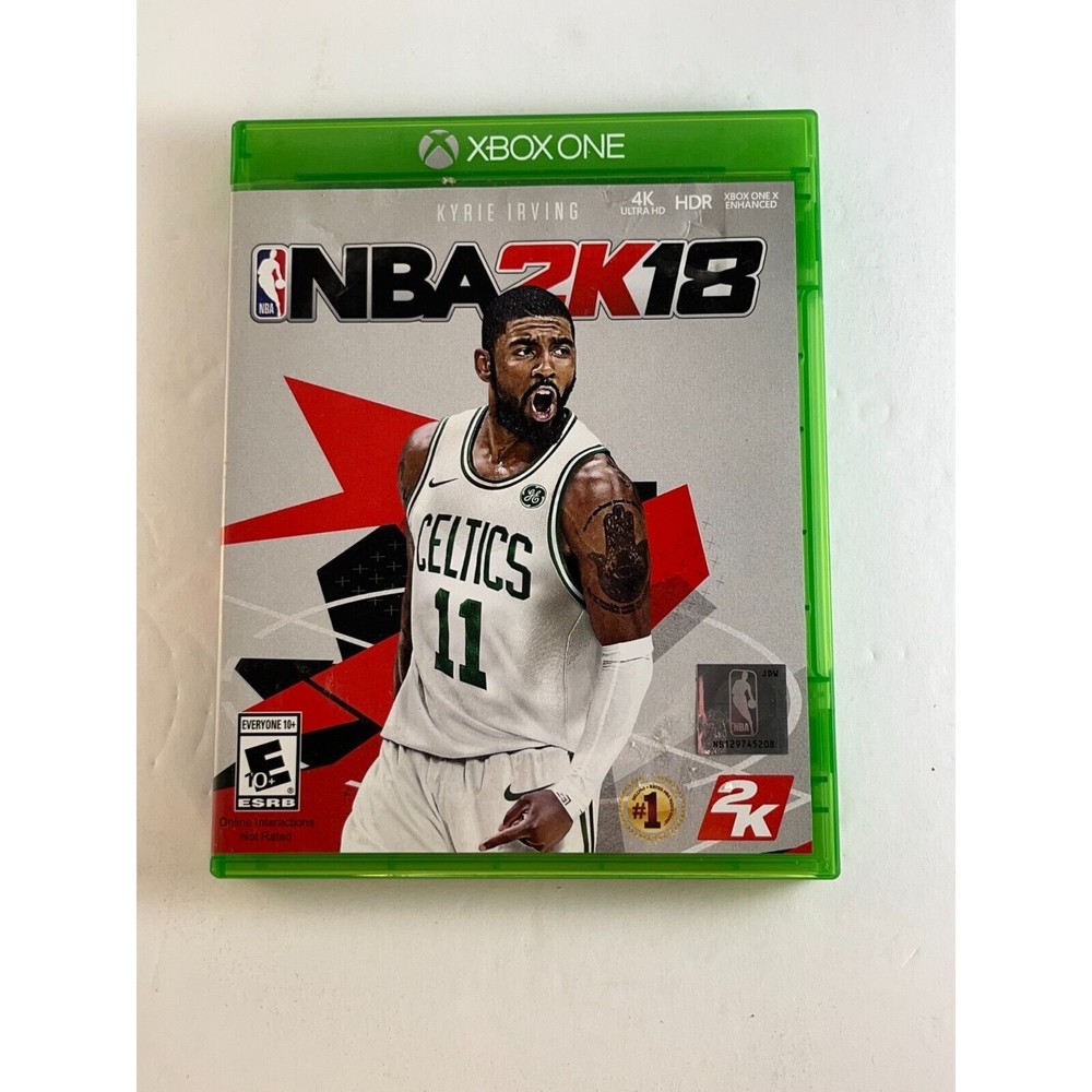 NBA 2K18  (Microsoft Xbox One, 2017, Basketball, Kyrie Irving Cover)